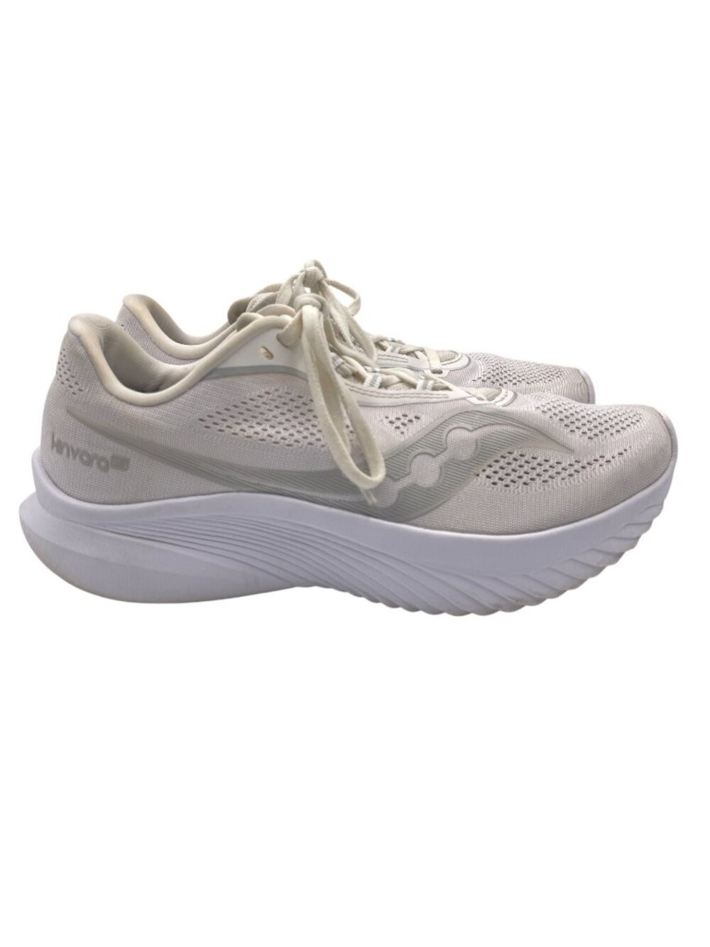 Women's SZ 9 Saucony Kinvara 15, White, Medium US